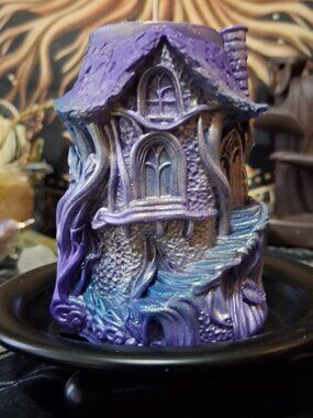 Moonlight Manor Fairy Treehouse Candle